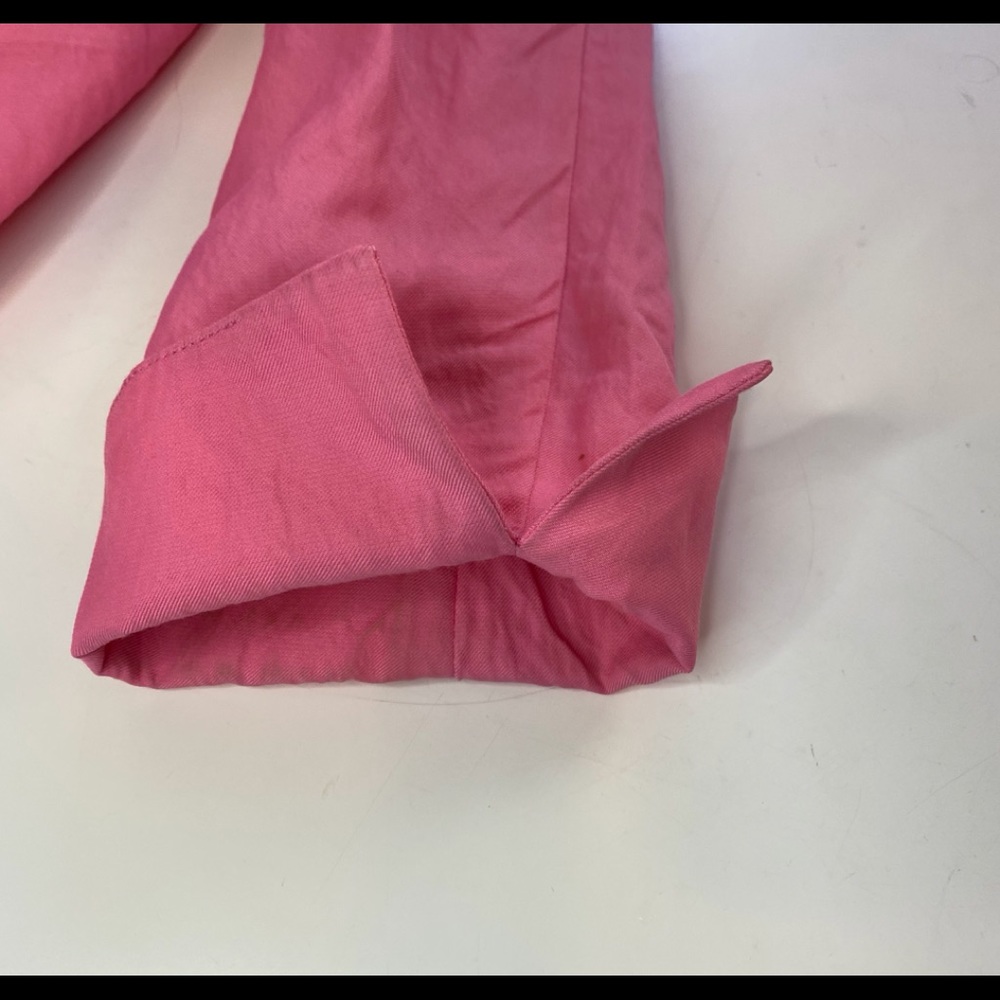 LAFAYETTE 148 New York BARBIE Pink zip front jacket, size 12, EUC - Picture 9 of 12